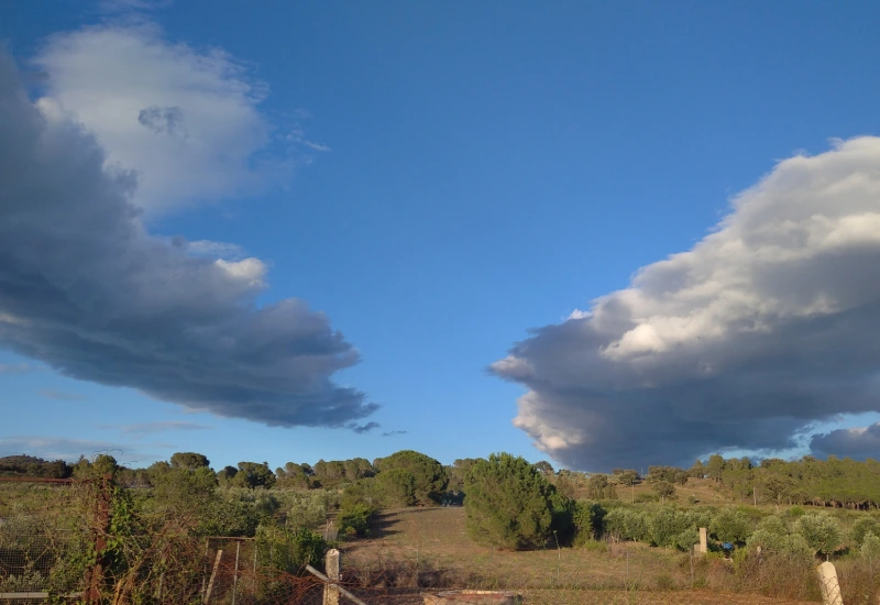 Cielo y nubes Vilamaniscle